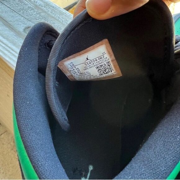 Air Jordan 1 Mid Pine Green (Size 10) Nike dunk - Picture 2 of 3